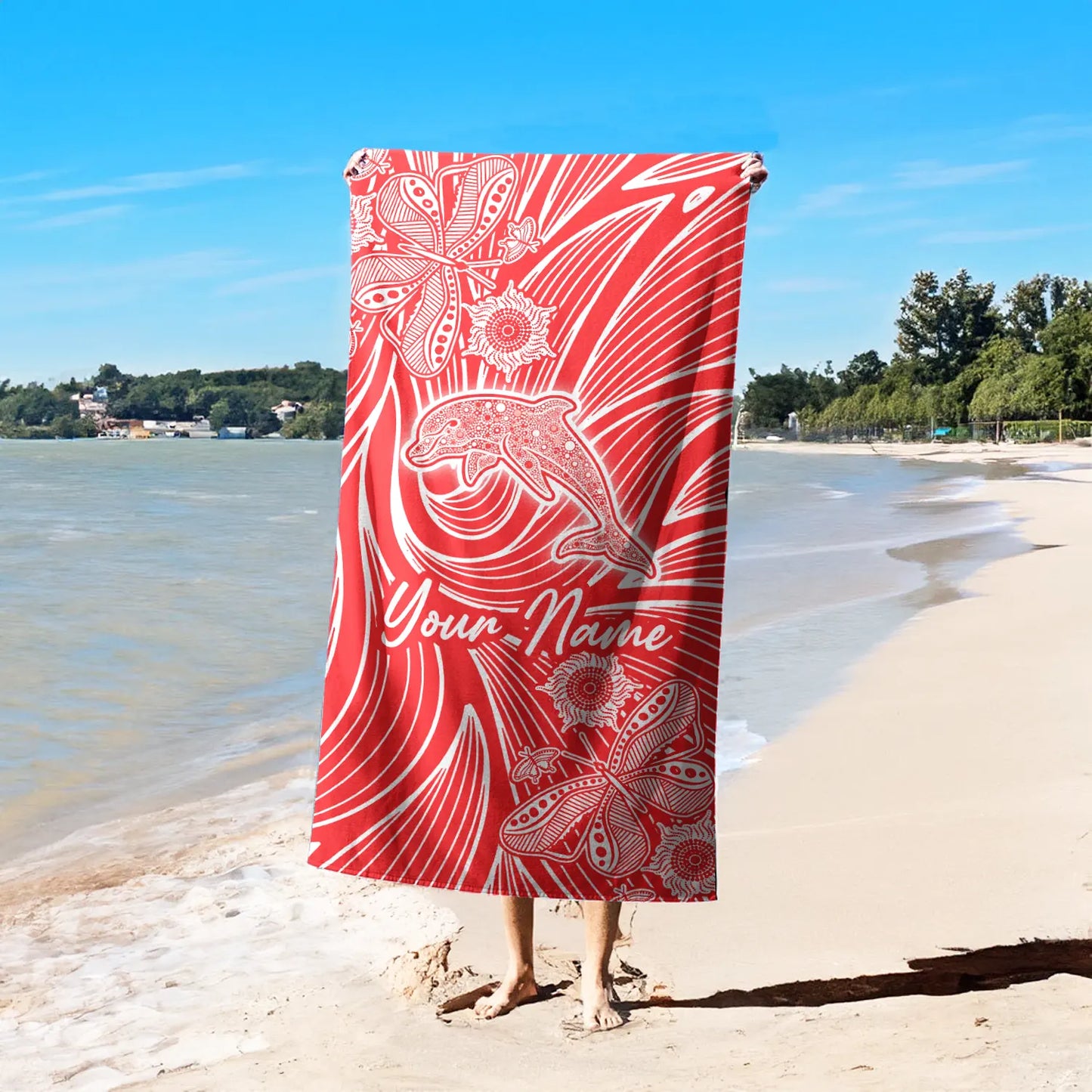 DOL Personalized Custom Pool Travel Beach and Bath Towels 9