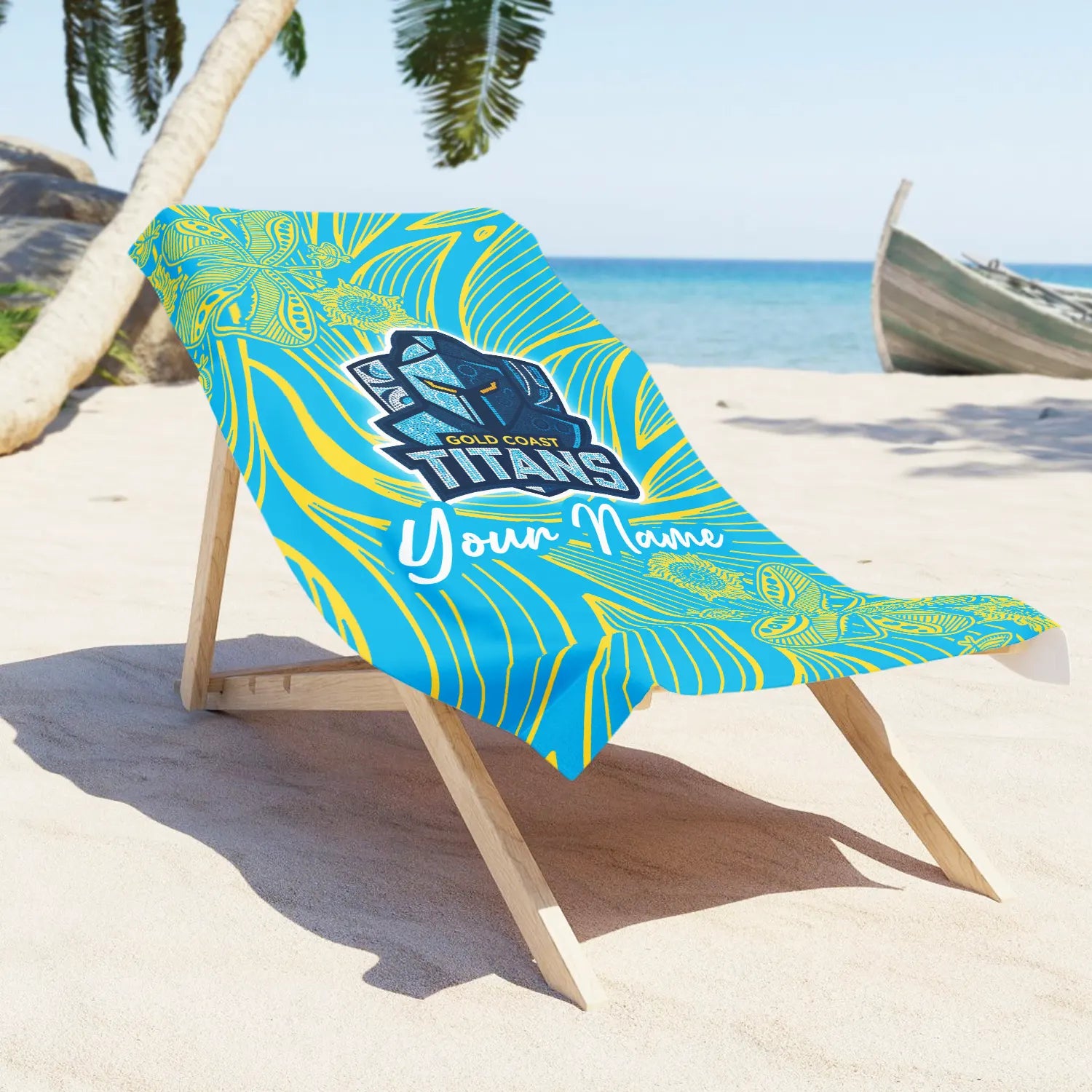 GLD Personalized Custom Pool Travel Beach and Bath Towels 9