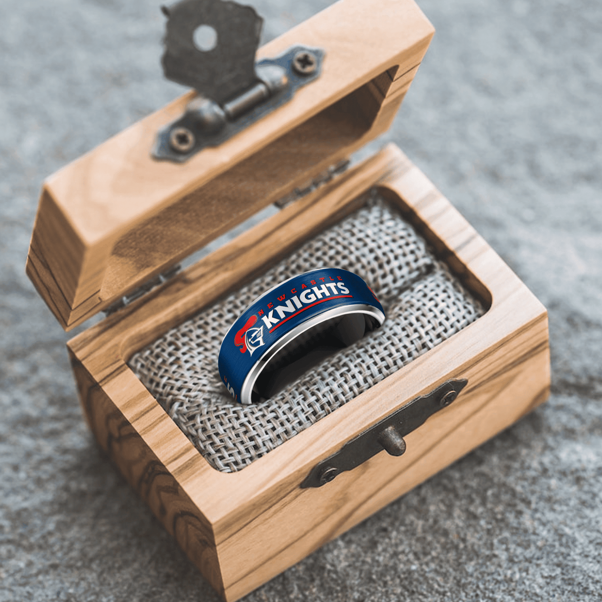 NRL Silver Tungsten Rings Gift For Fans 2