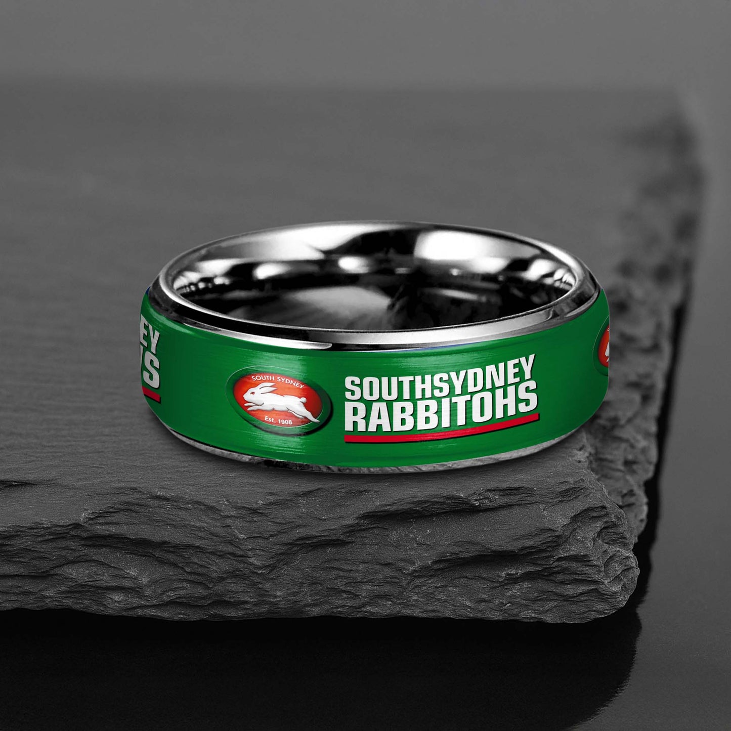 SOU Silver Tungsten Rings