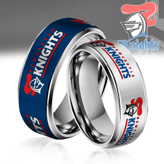 NRL Silver Tungsten Rings Gift For Fans 2