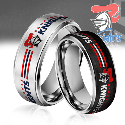 NRL Silver Tungsten Rings Gift For Fans 5