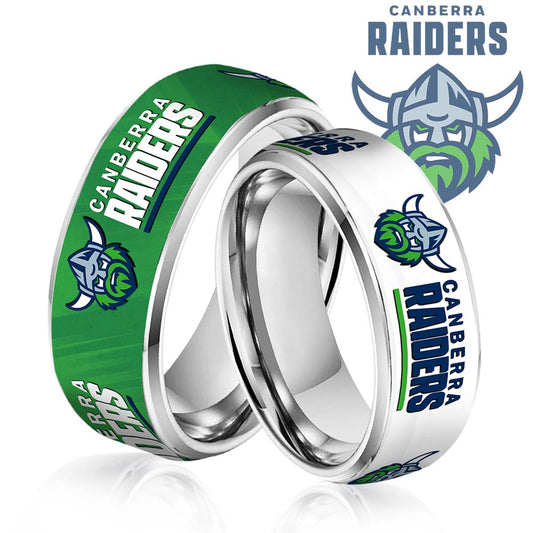 NRL Silver Tungsten Rings Gift For Fans 25