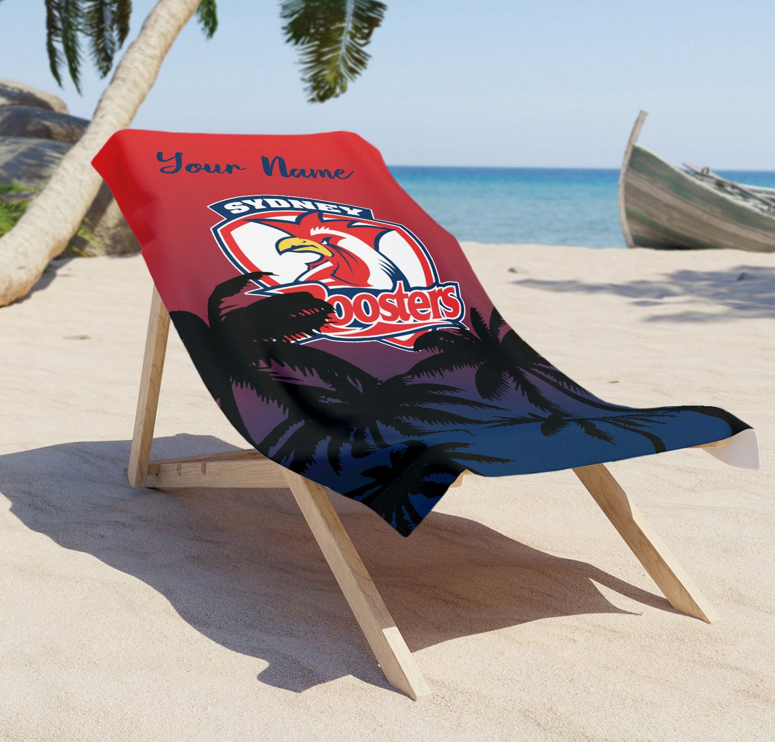 SYD Personalized Custom Pool Travel Beach and Bath Towels 5