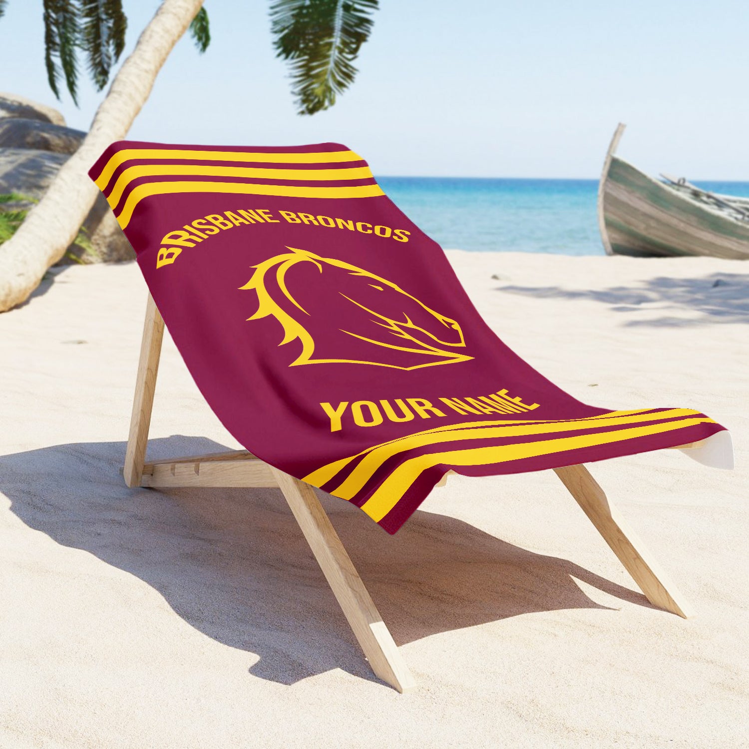 BRI Personalized Custom Pool Travel Beach and Bath Towels 6