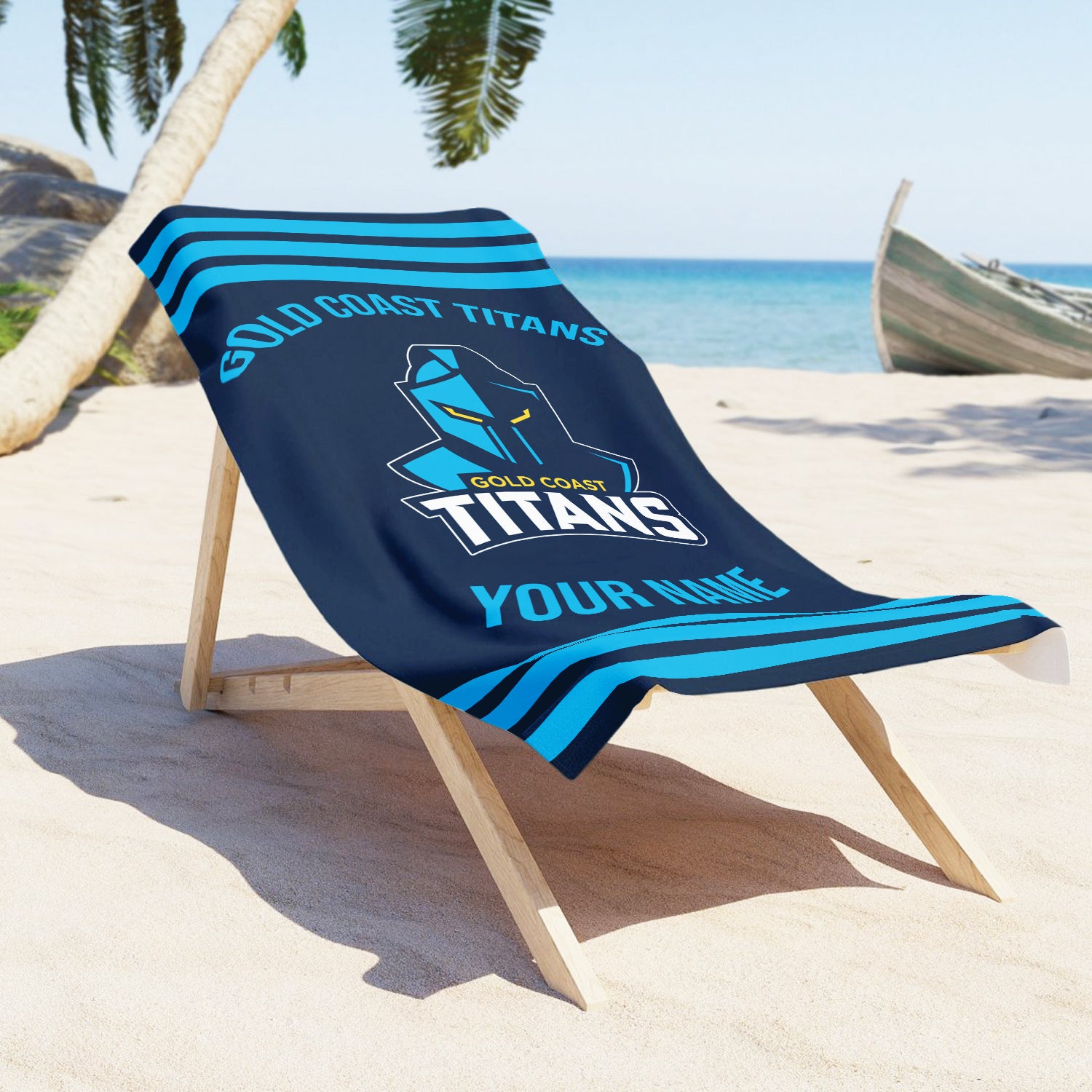 GLD Personalized Custom Pool Travel Beach and Bath Towels 6