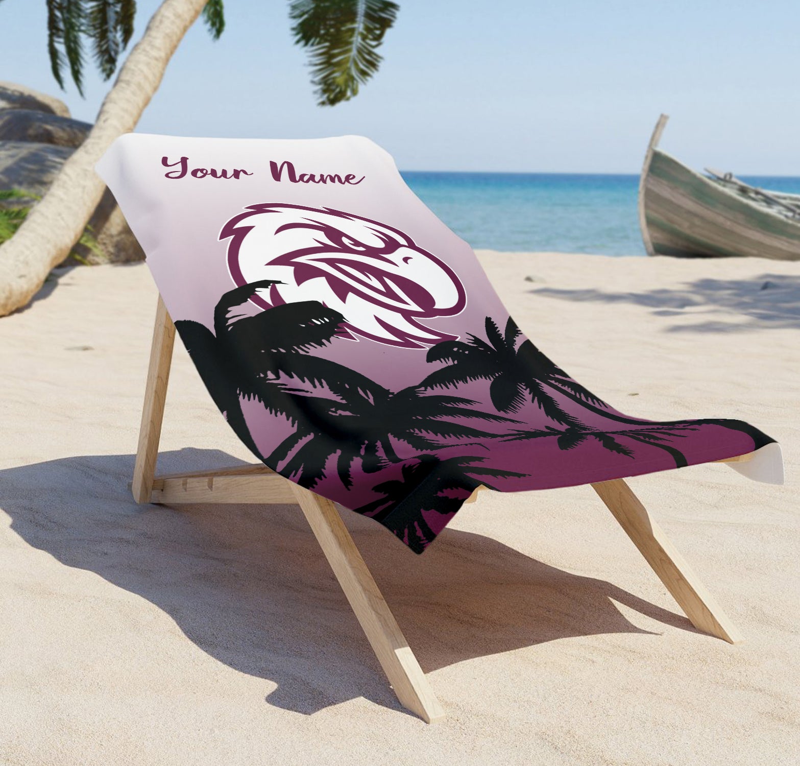MAN Personalized Custom Pool Travel Beach and Bath Towels 5