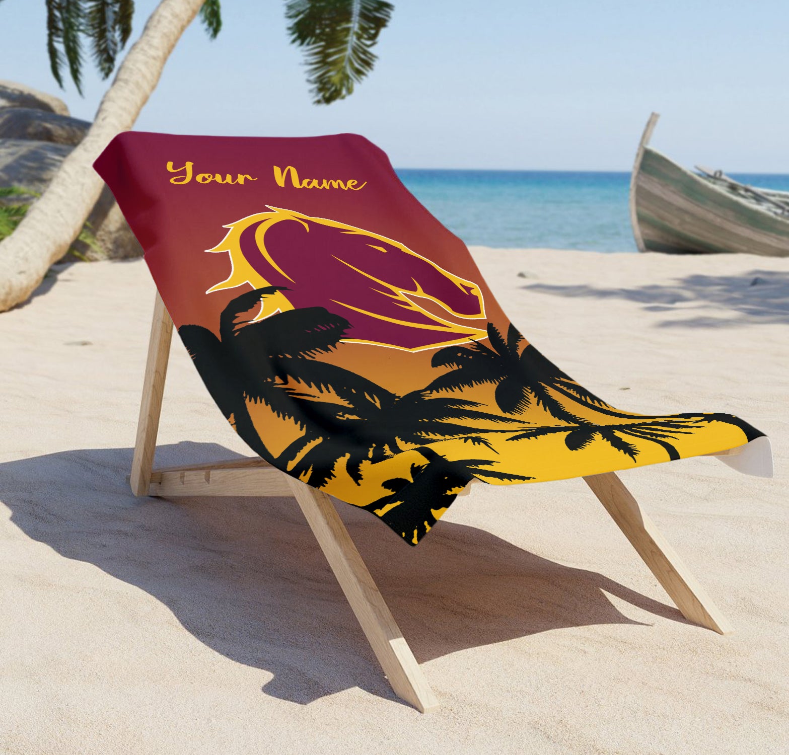 BRI Personalized Custom Pool Travel Beach and Bath Towels 5