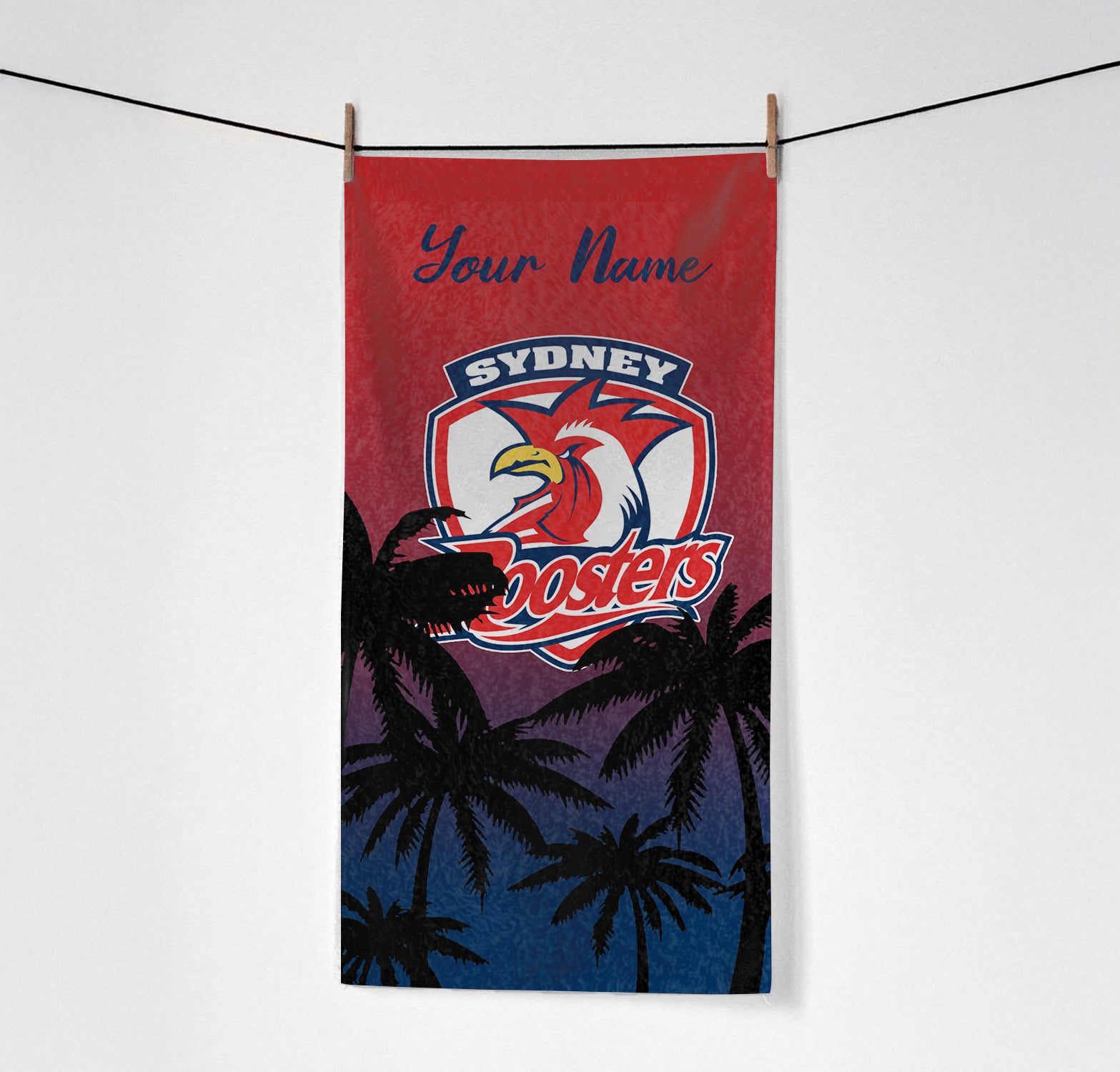 SYD Personalized Custom Pool Travel Beach and Bath Towels 5