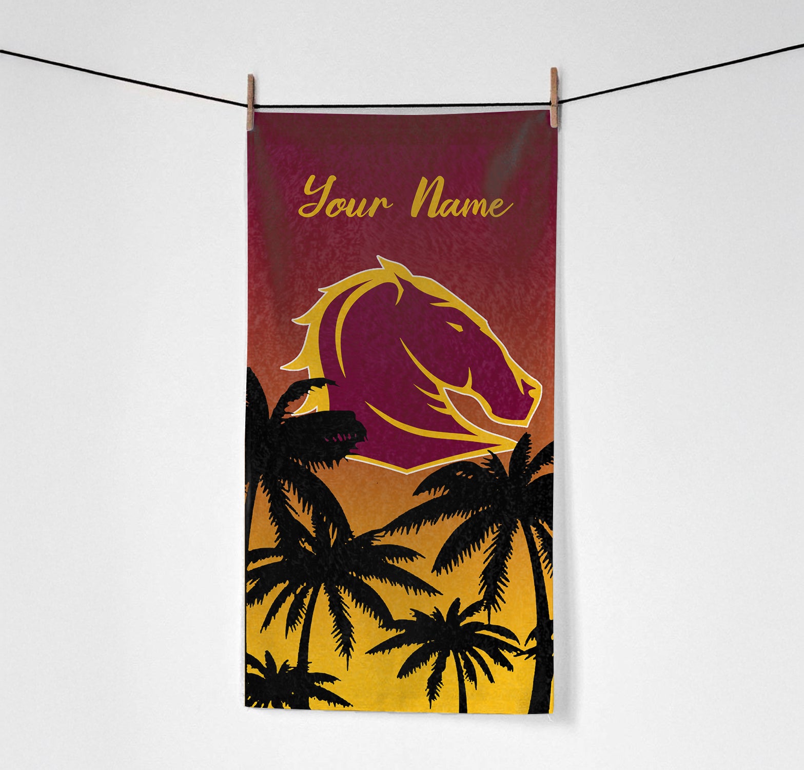 BRI Personalized Custom Pool Travel Beach and Bath Towels 5