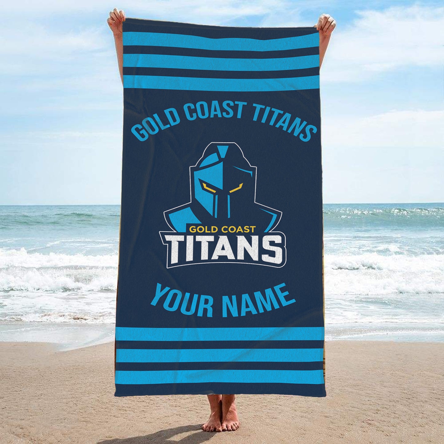 GLD Personalized Custom Pool Travel Beach and Bath Towels 6