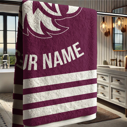 MAN Personalized Custom Pool Travel Beach and Bath Towels 6
