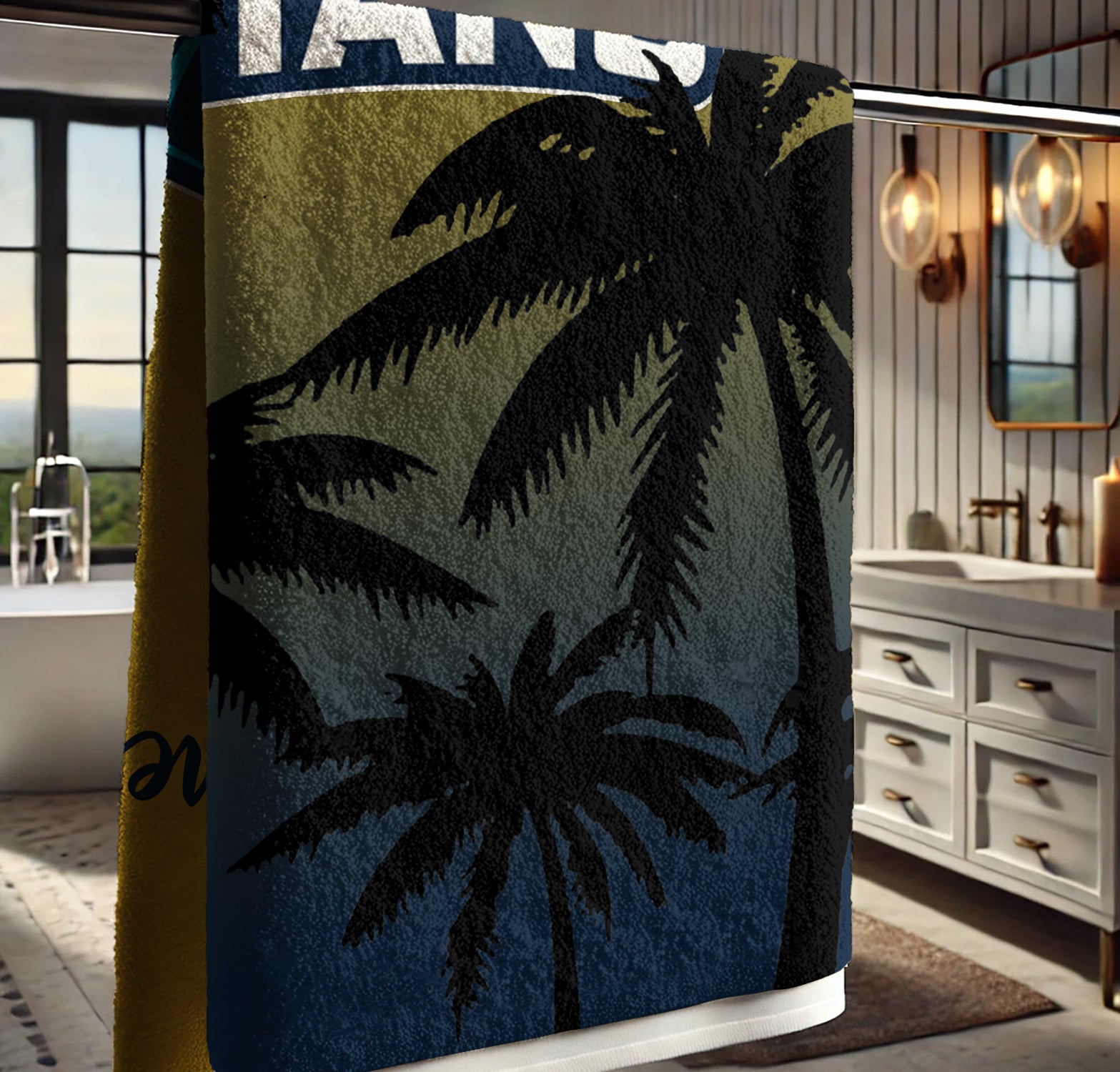 GLD Personalized Custom Pool Travel Beach and Bath Towels 5