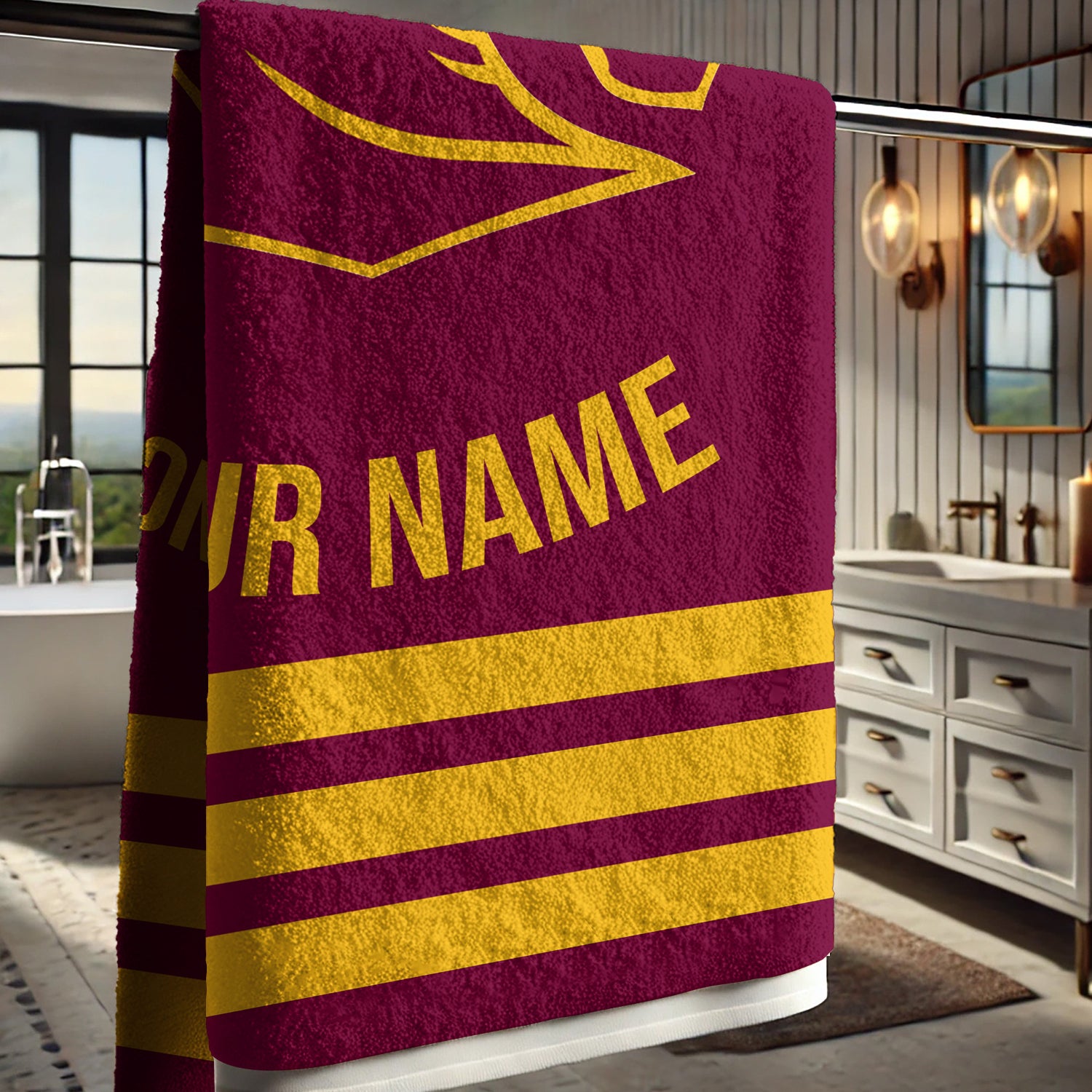 BRI Personalized Custom Pool Travel Beach and Bath Towels 6