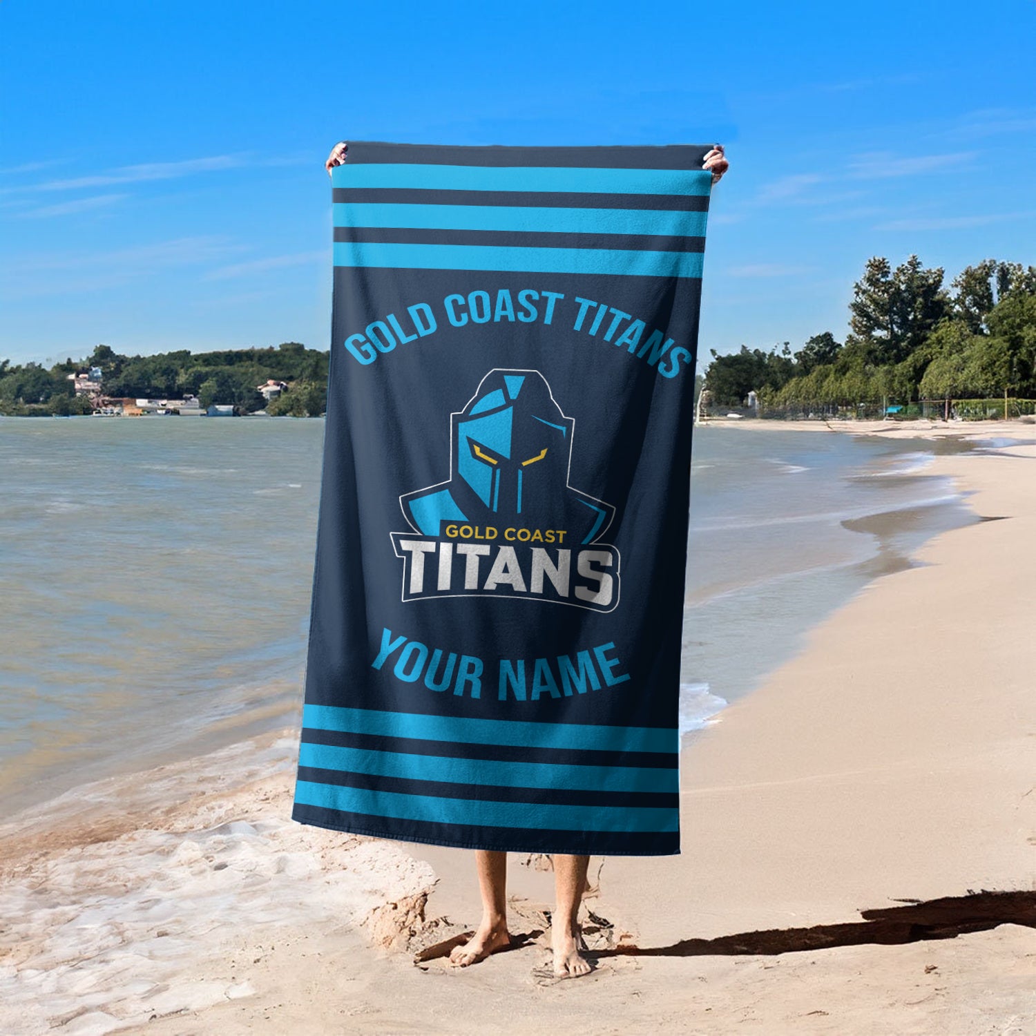 GLD Personalized Custom Pool Travel Beach and Bath Towels 6