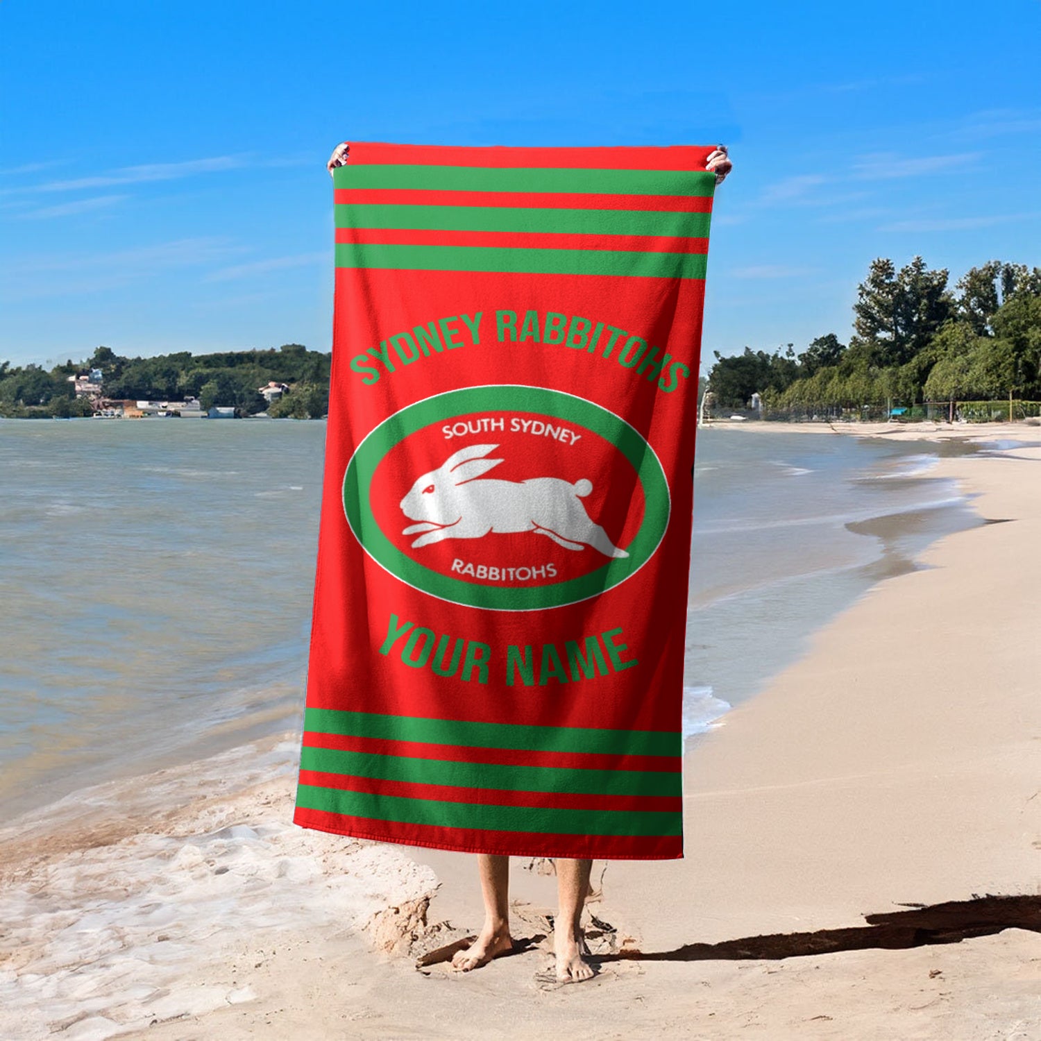 SOU Personalized Custom Pool Travel Beach and Bath Towels 6