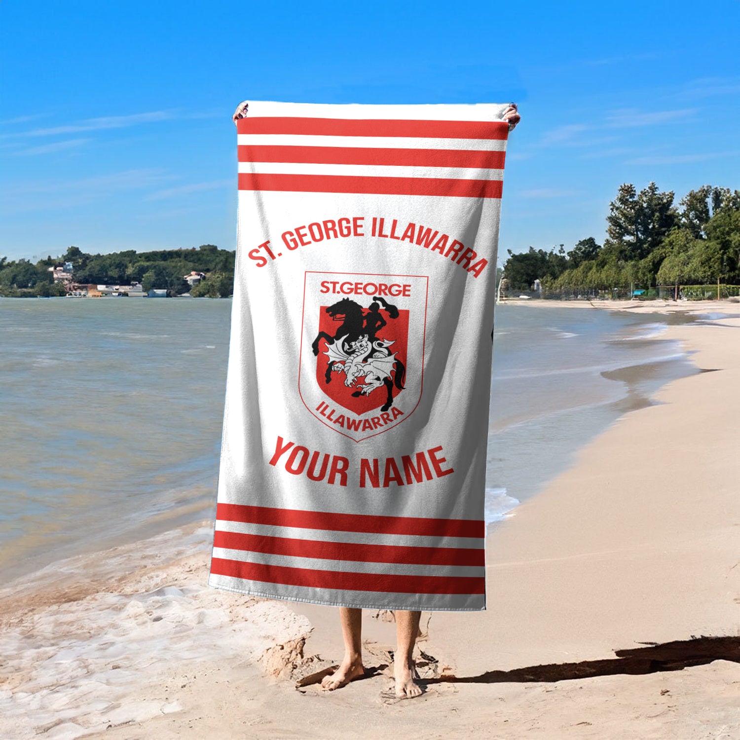 STG Personalized Custom Pool Travel Beach and Bath Towels 6