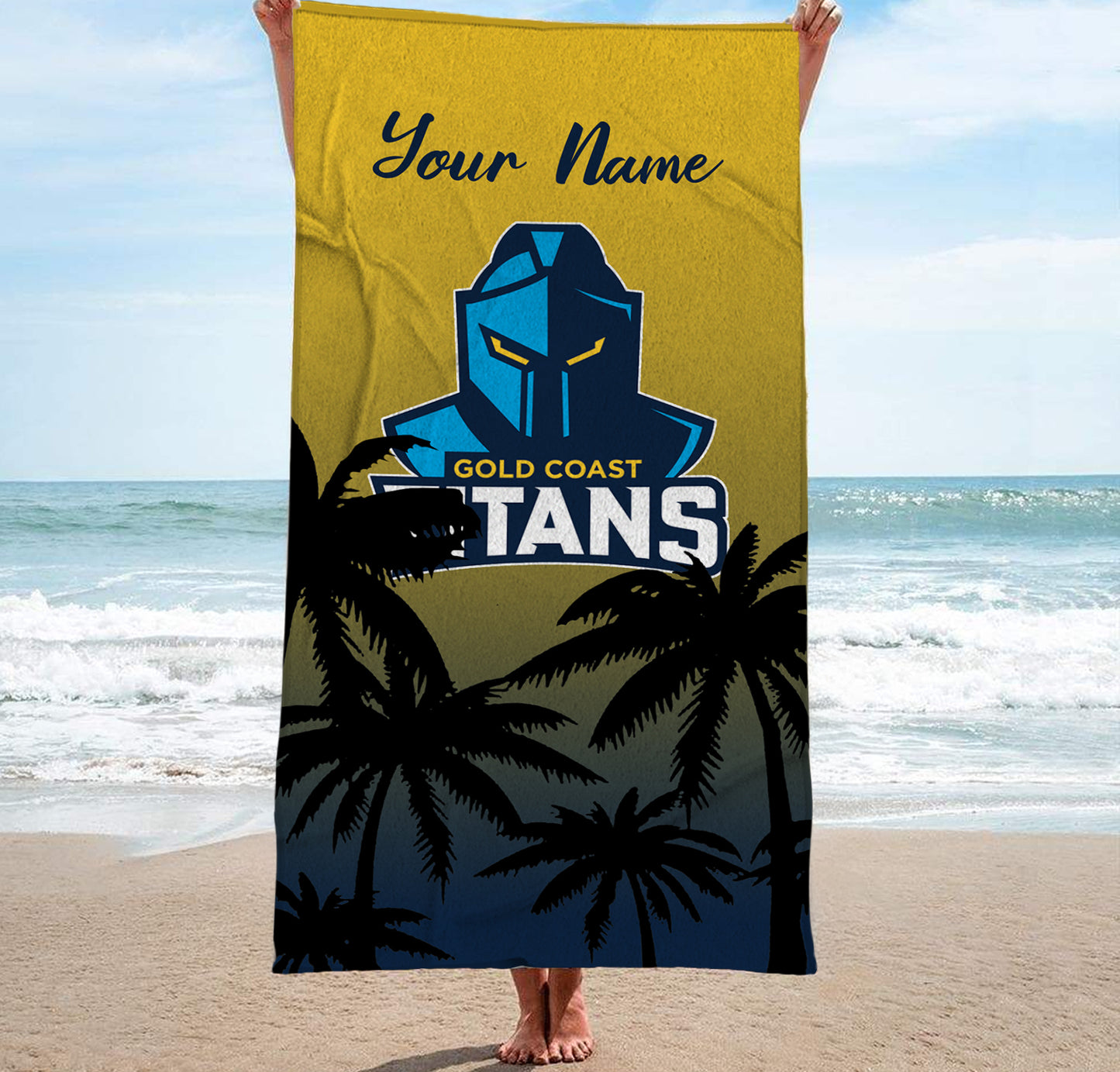 GLD Personalized Custom Pool Travel Beach and Bath Towels 5