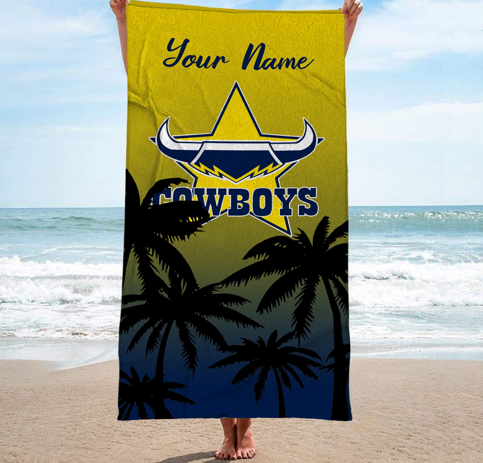 NQL Personalized Custom Pool Travel Beach and Bath Towels 5