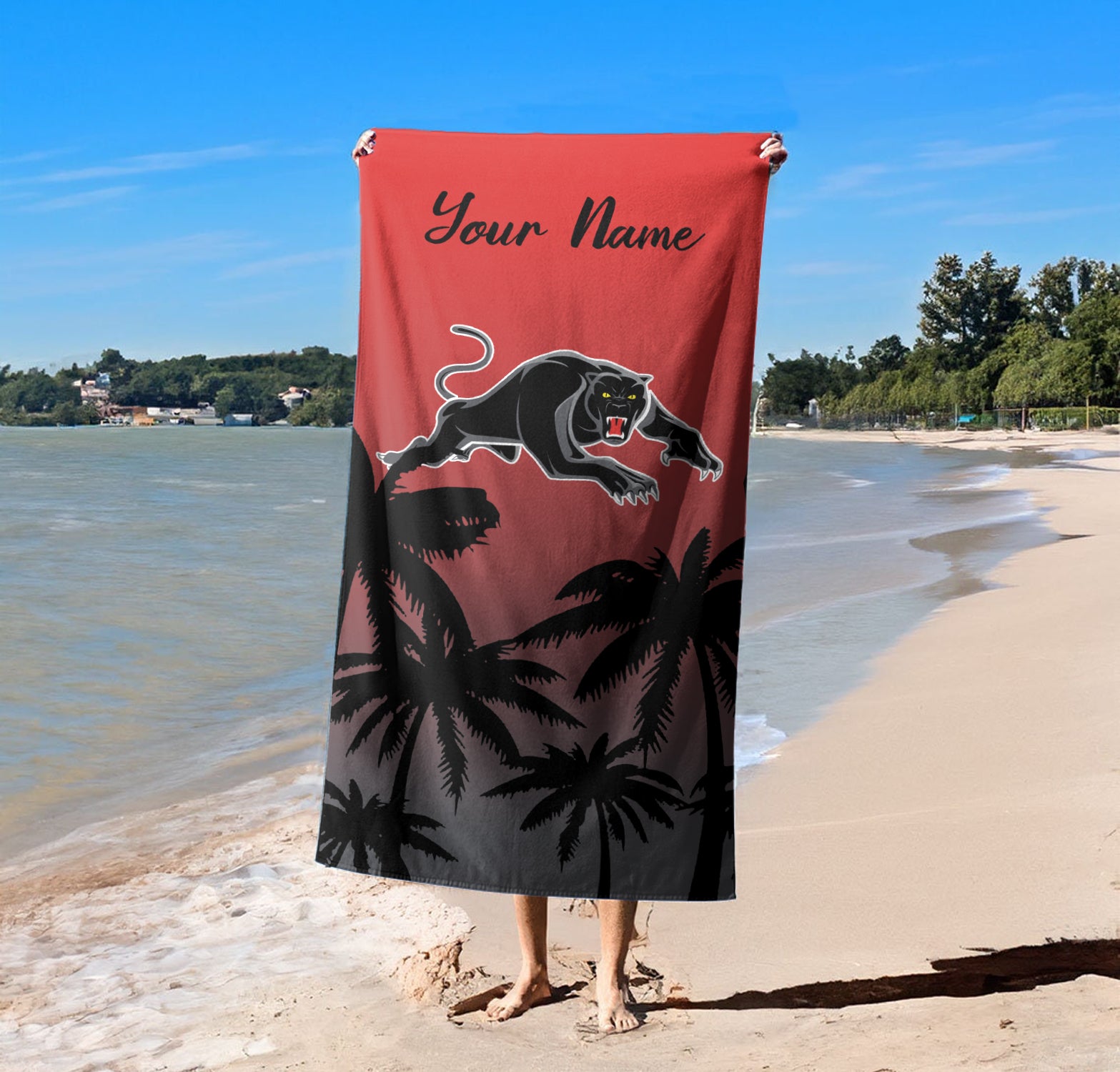 PEN Personalized Custom Pool Travel Beach and Bath Towels 5