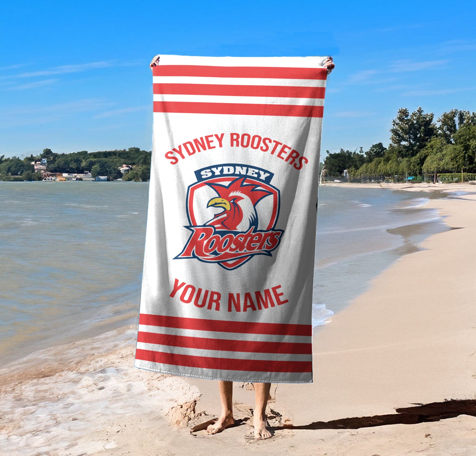 SYD Personalized Custom Pool Travel Beach and Bath Towels 6