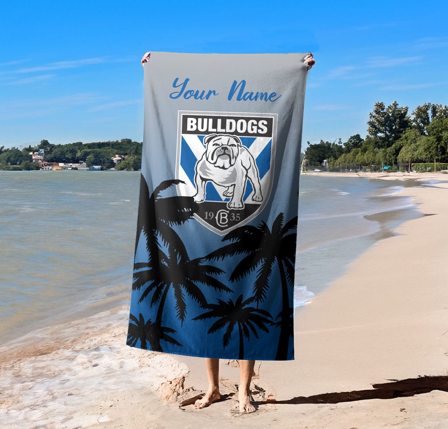 CBY Personalized Custom Pool Travel Beach and Bath Towels 5