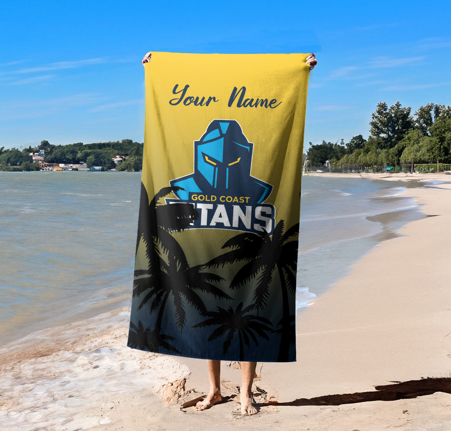 GLD Personalized Custom Pool Travel Beach and Bath Towels 5