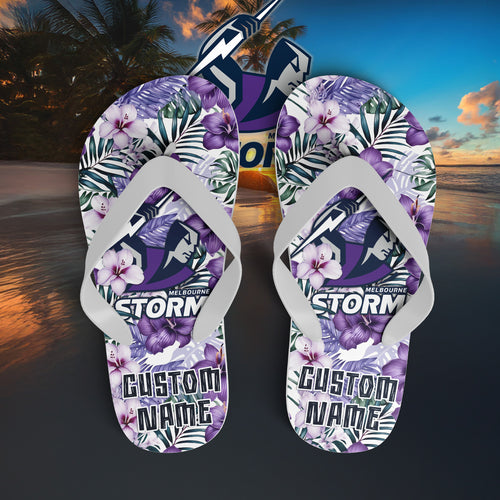 MEL personalized custom flip flops 4