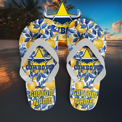 NQL personalized custom flip flops 4