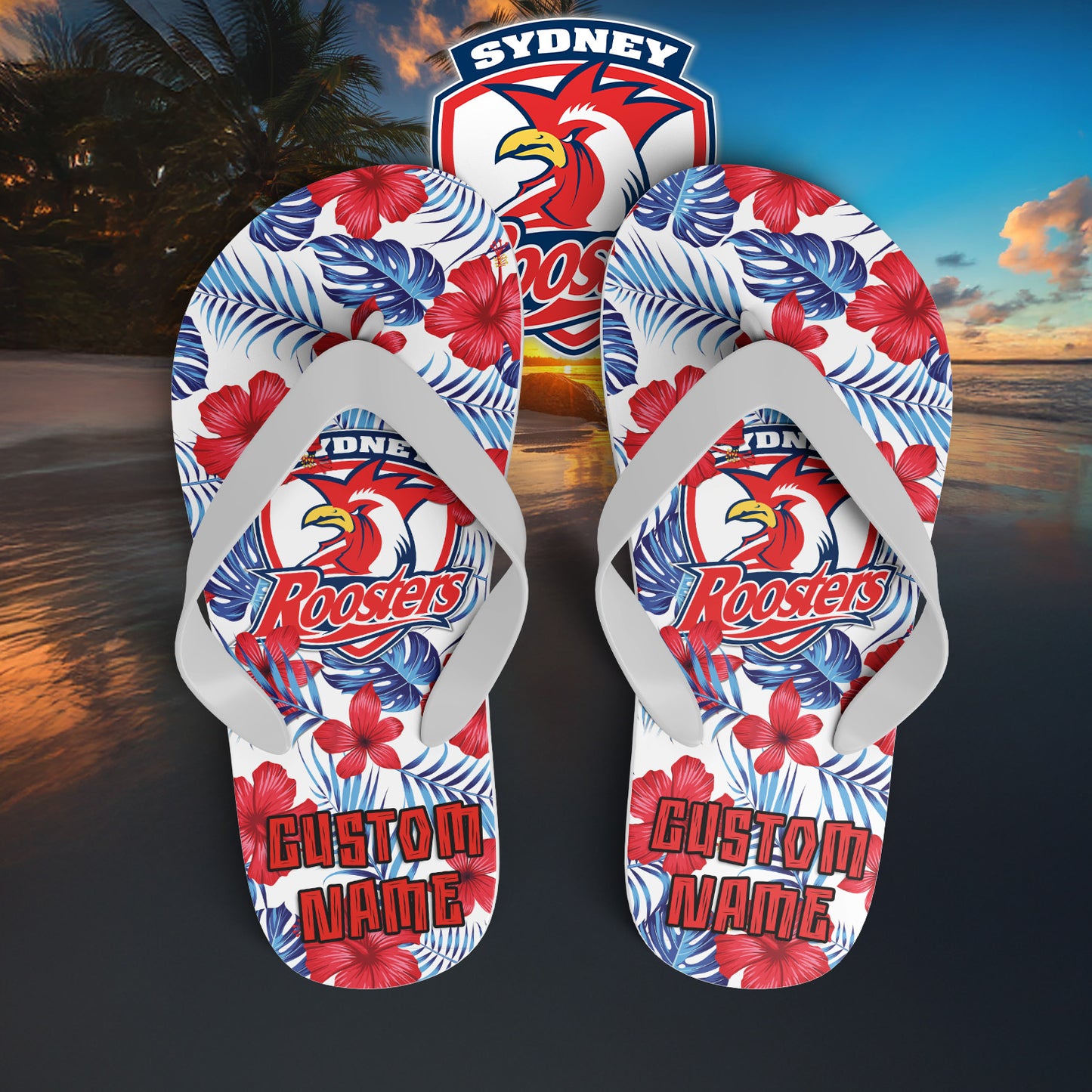 SYD personalized custom flip flops 4