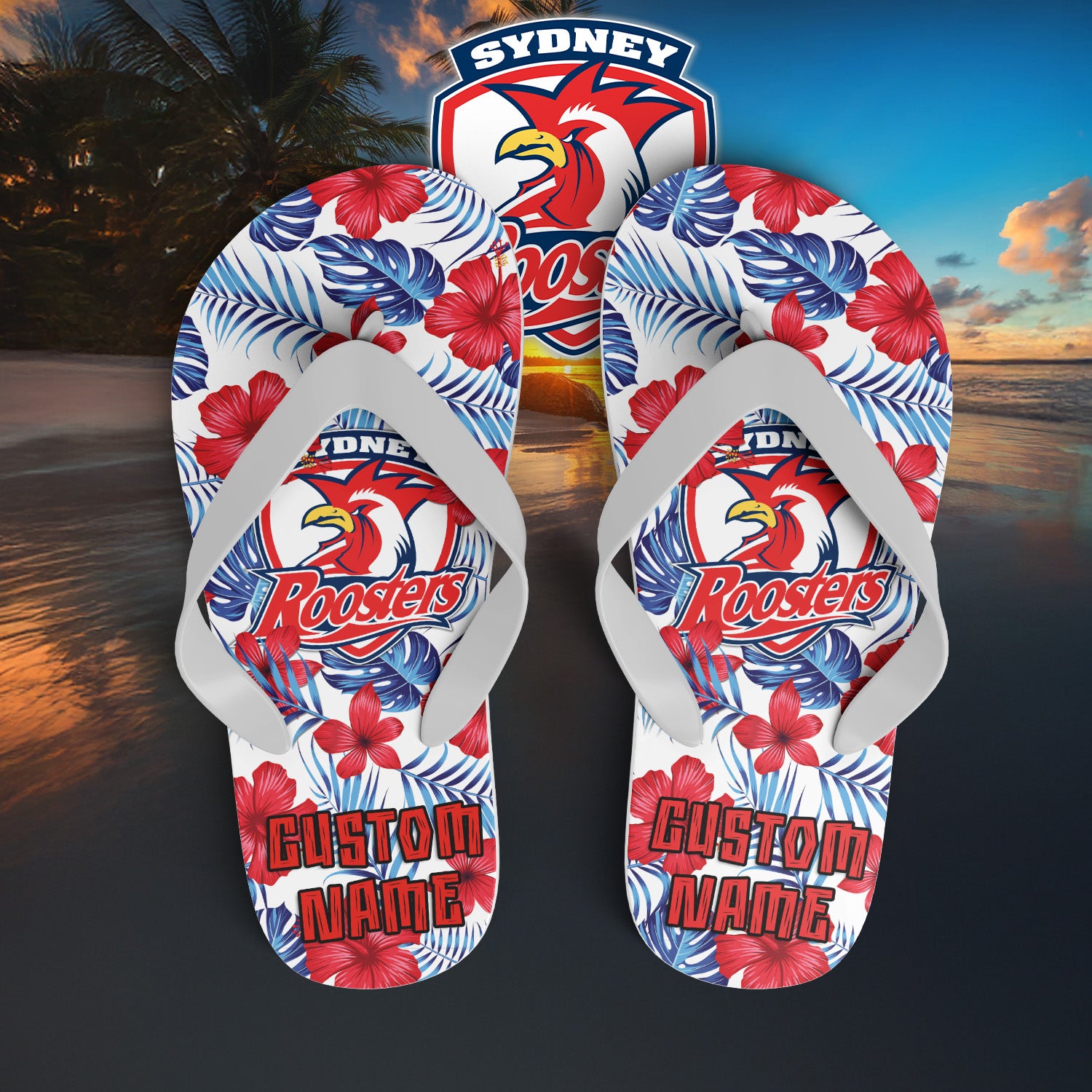 SYD personalized custom flip flops 4