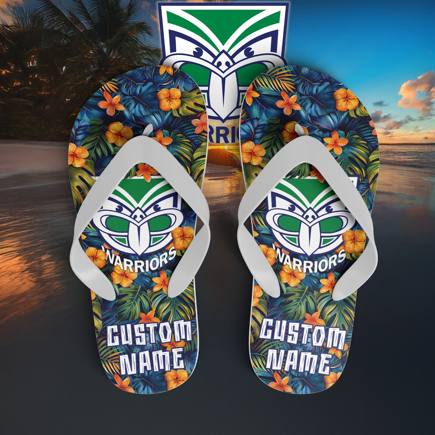 NZL personalized custom flip flops 4