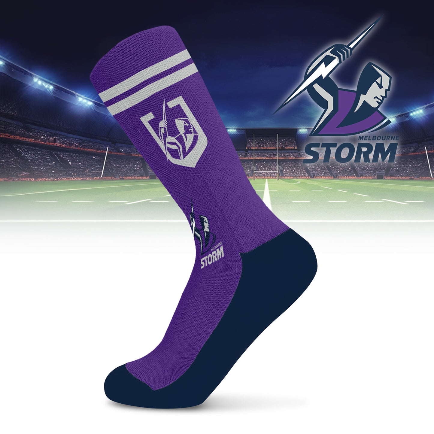 MEL Personalized Custom Crew Socks