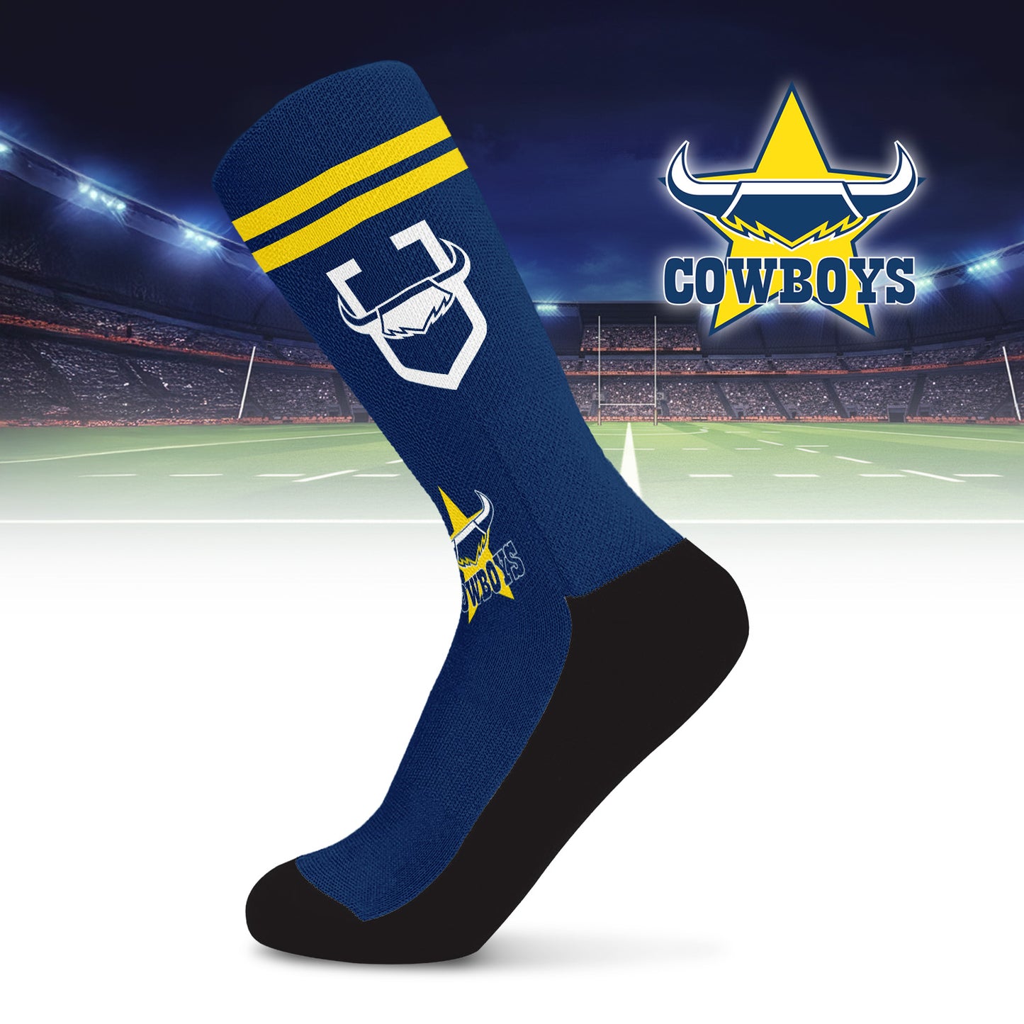 NQL Personalized Custom Crew Socks