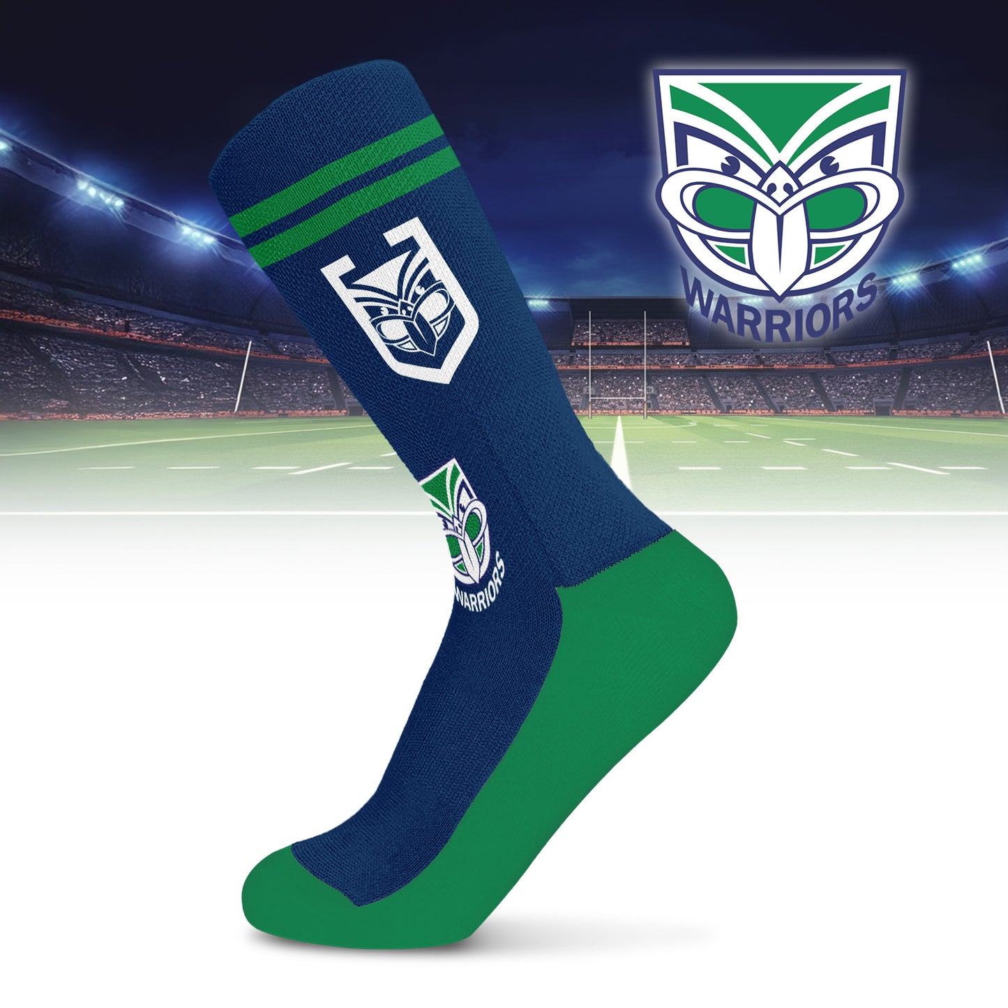 NZL Personalized Custom Crew Socks
