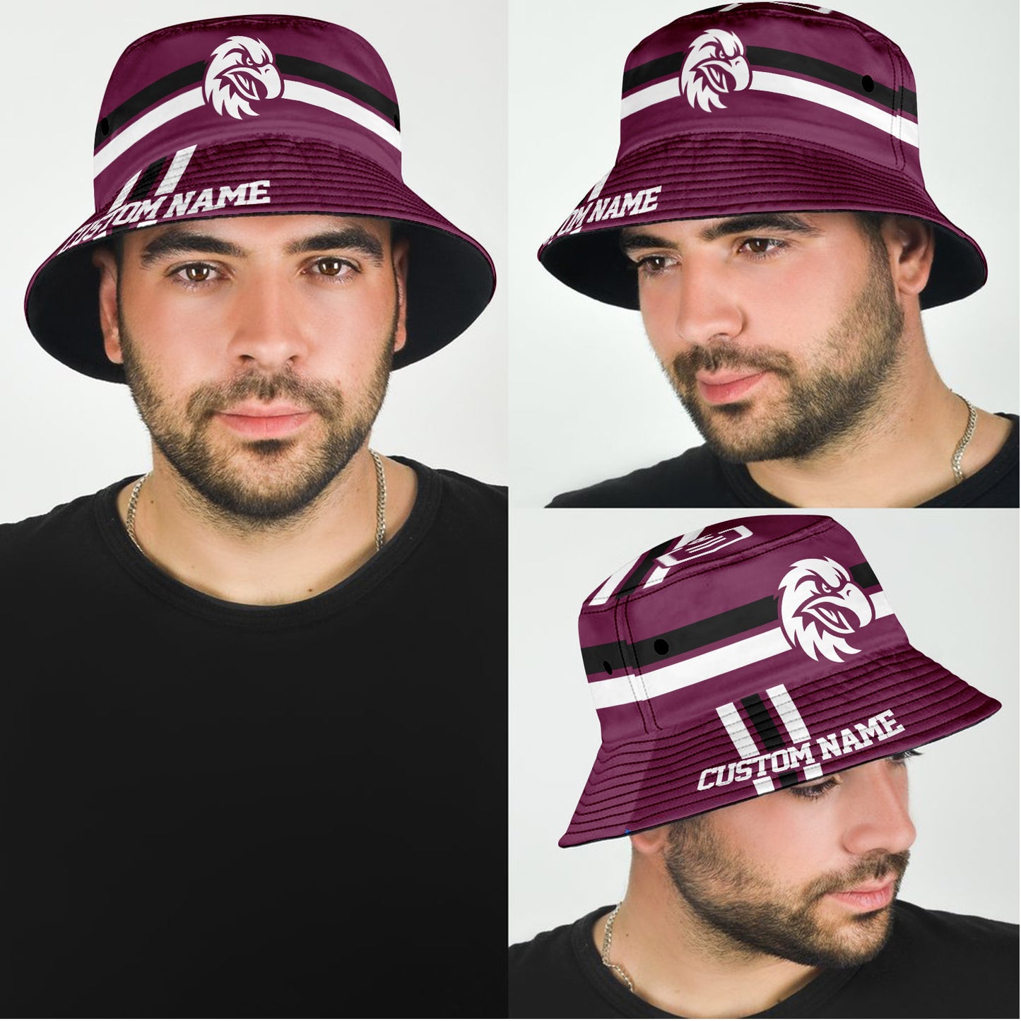 MAN Sports Personalized Custom Bucket Hat
