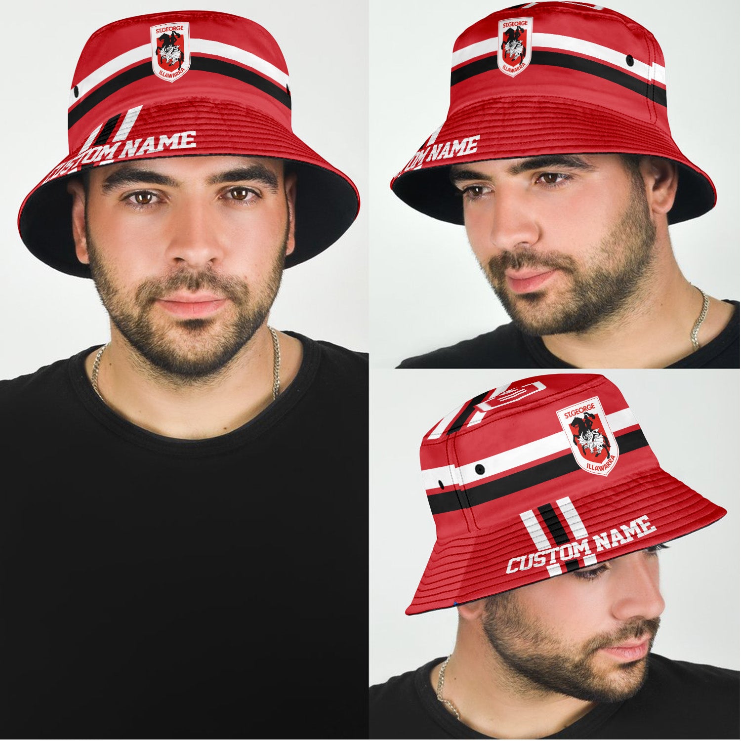 STG Sports Personalized Custom Bucket Hat