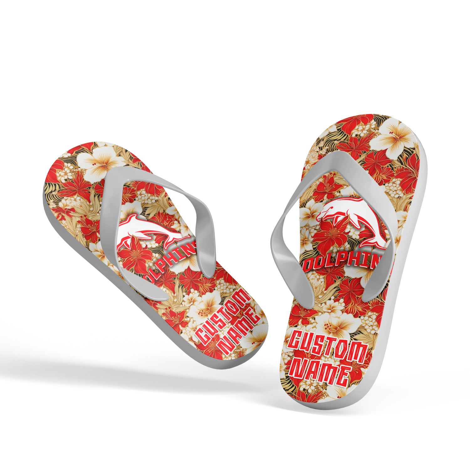 DOL personalized custom flip flops 4