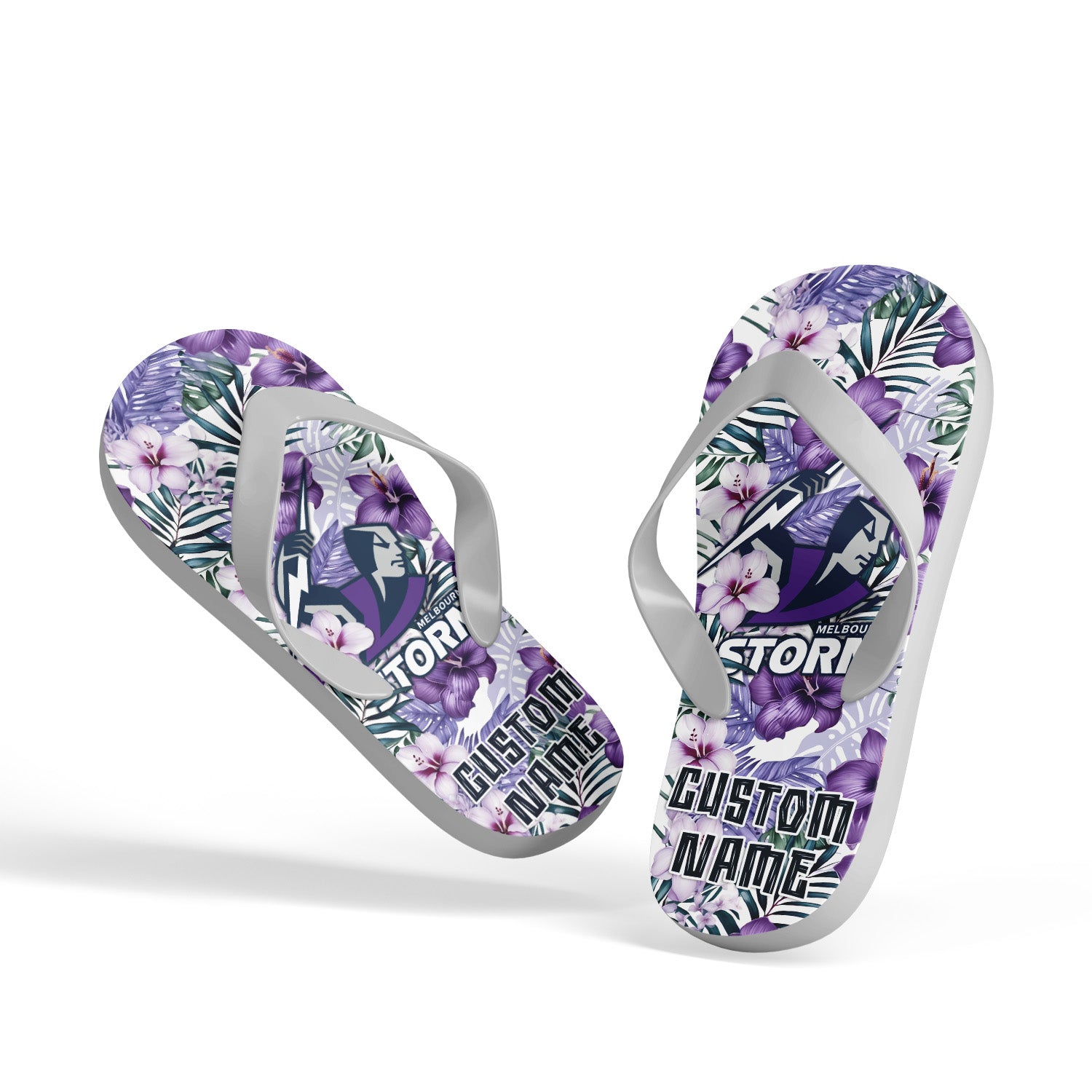 MEL personalized custom flip flops 4