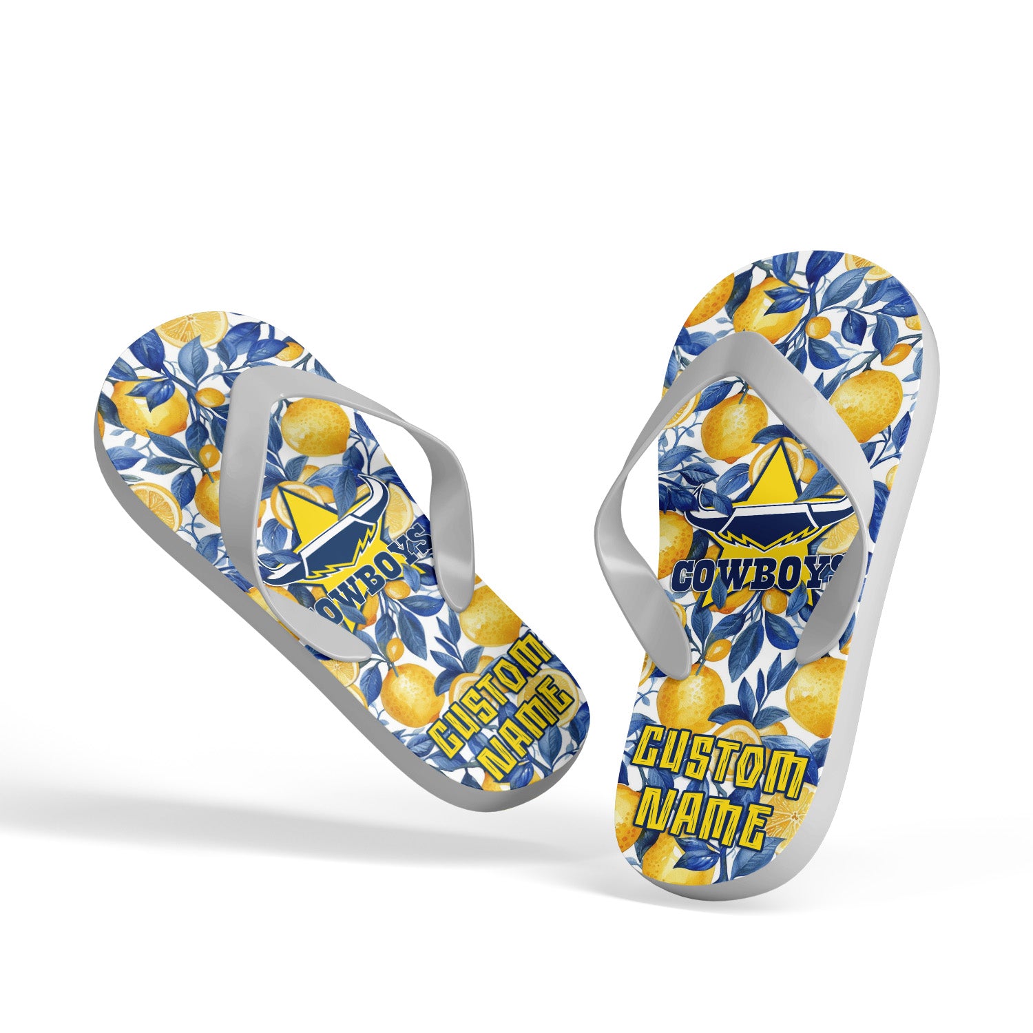 NQL personalized custom flip flops 4