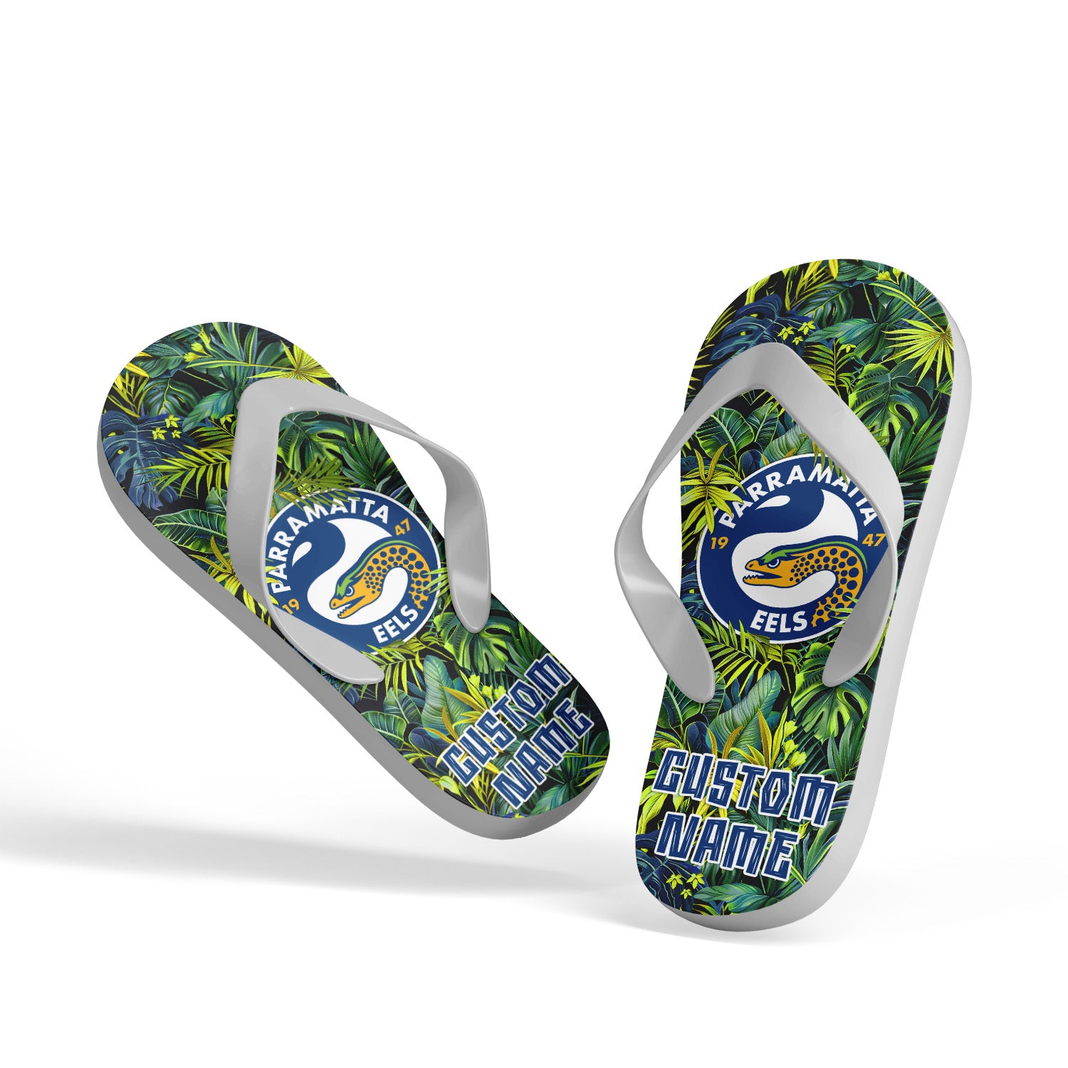 PAR personalized custom flip flops 4