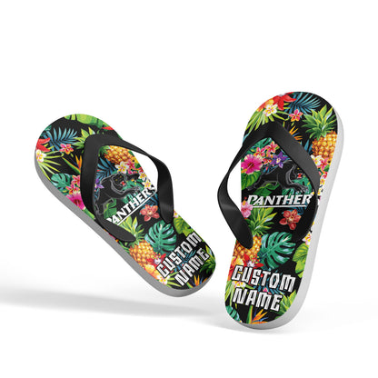 PEN personalized custom flip flops 4