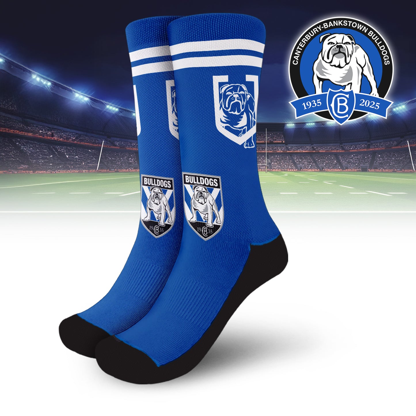 CBY Personalized Custom Crew Socks