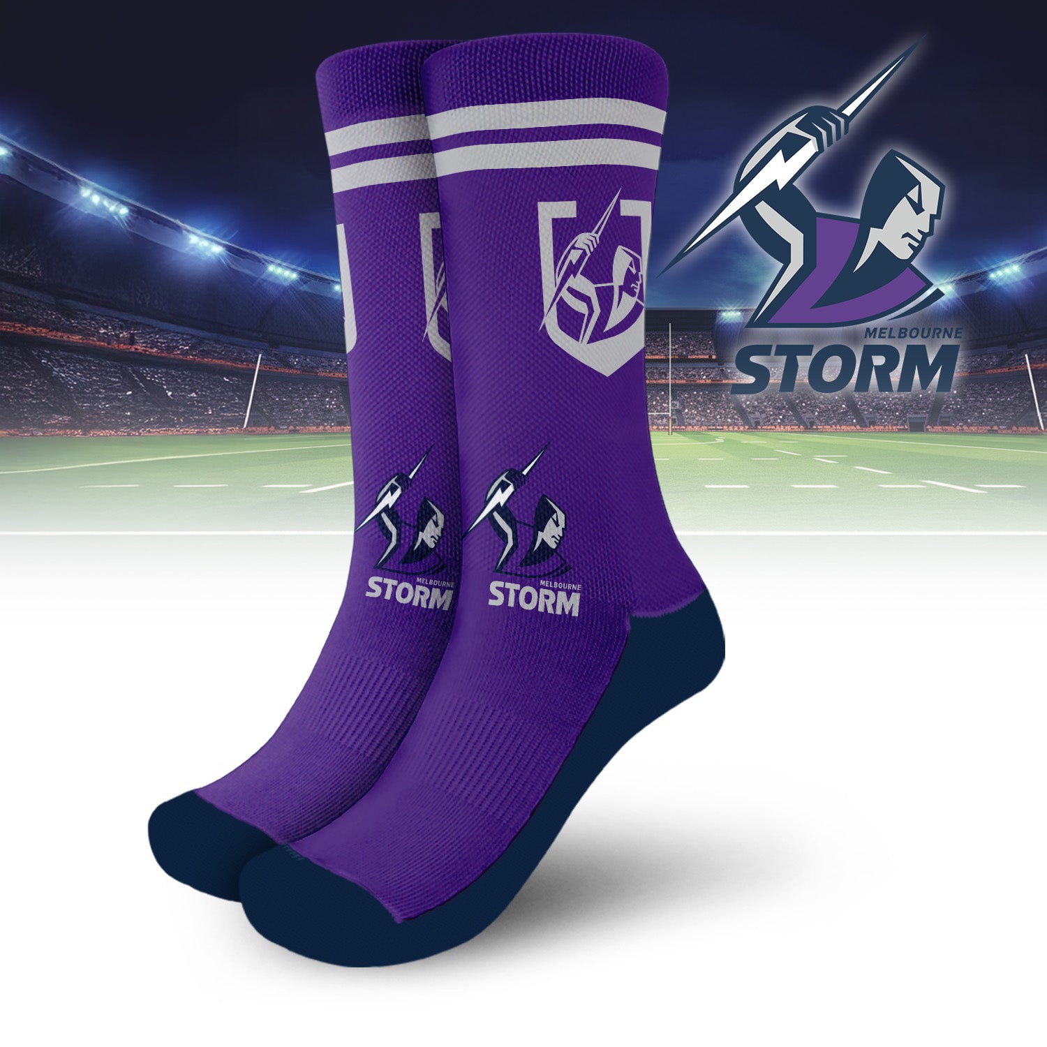 MEL Personalized Custom Crew Socks