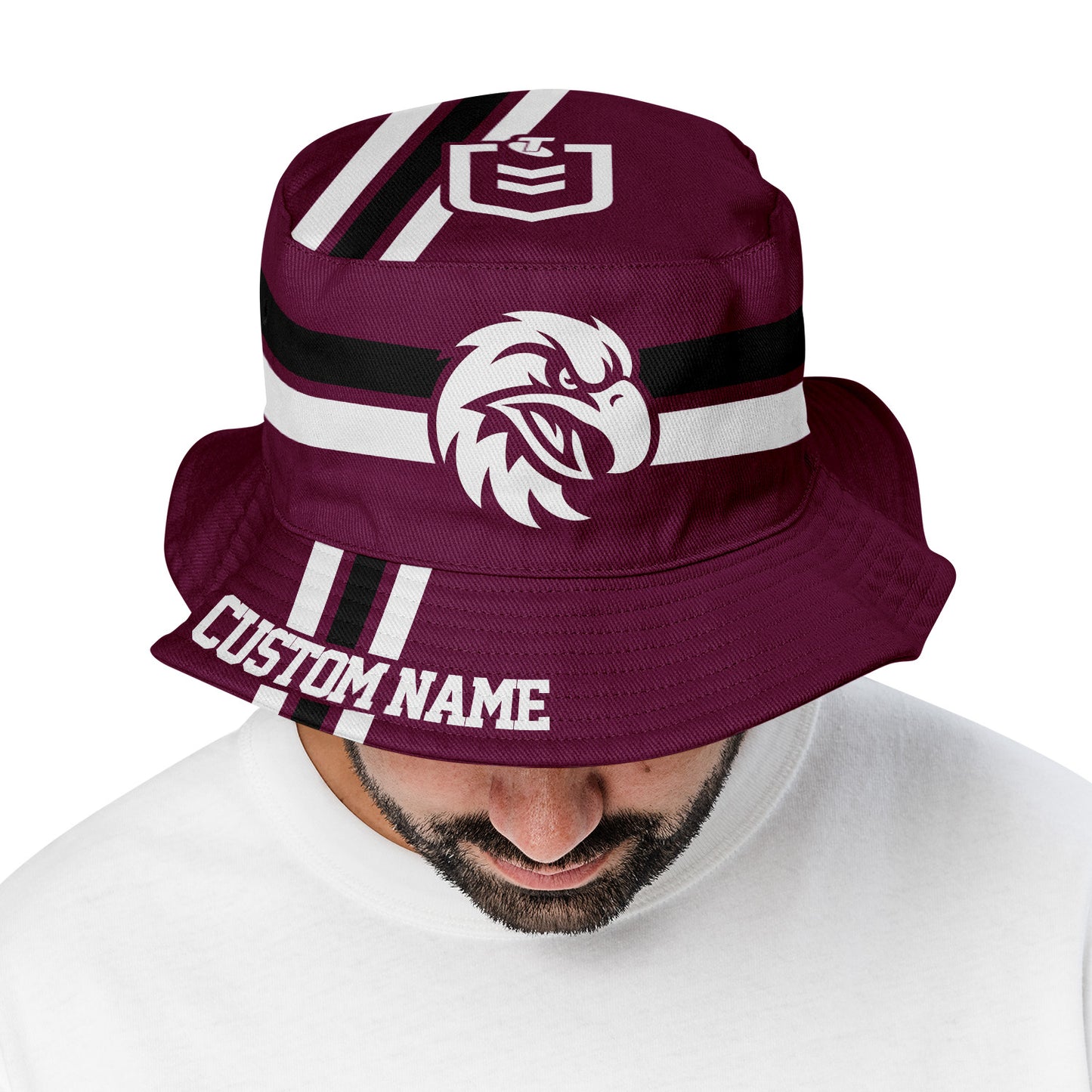 MAN Sports Personalized Custom Bucket Hat