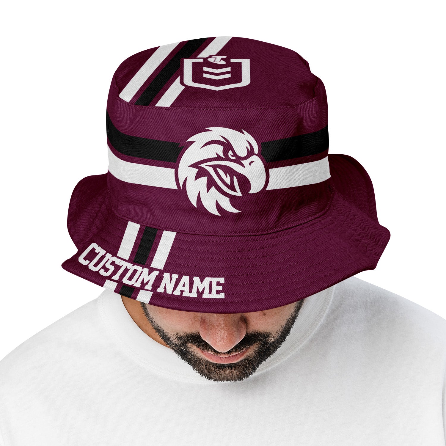 MAN Sports Personalized Custom Bucket Hat