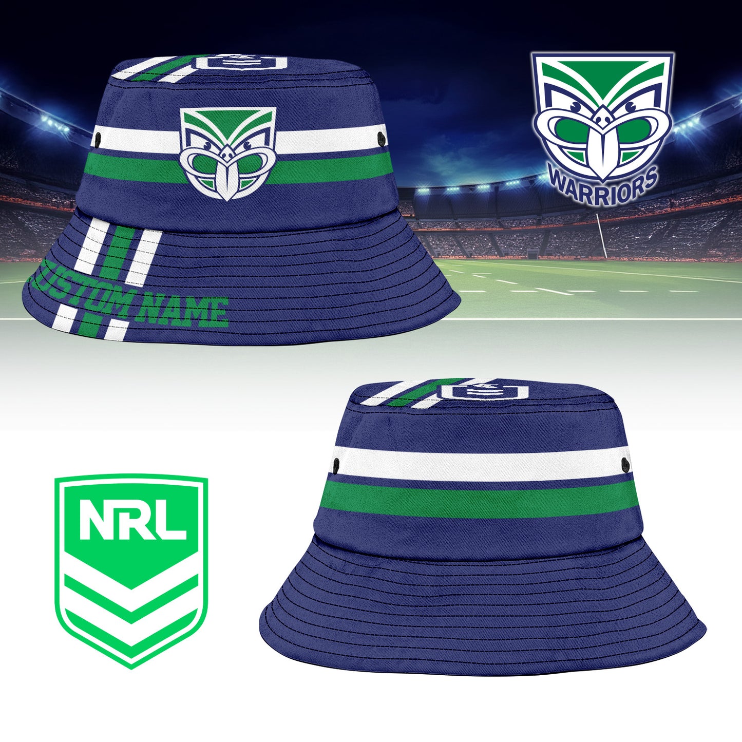 NZL Sports Personalized Custom Bucket Hat