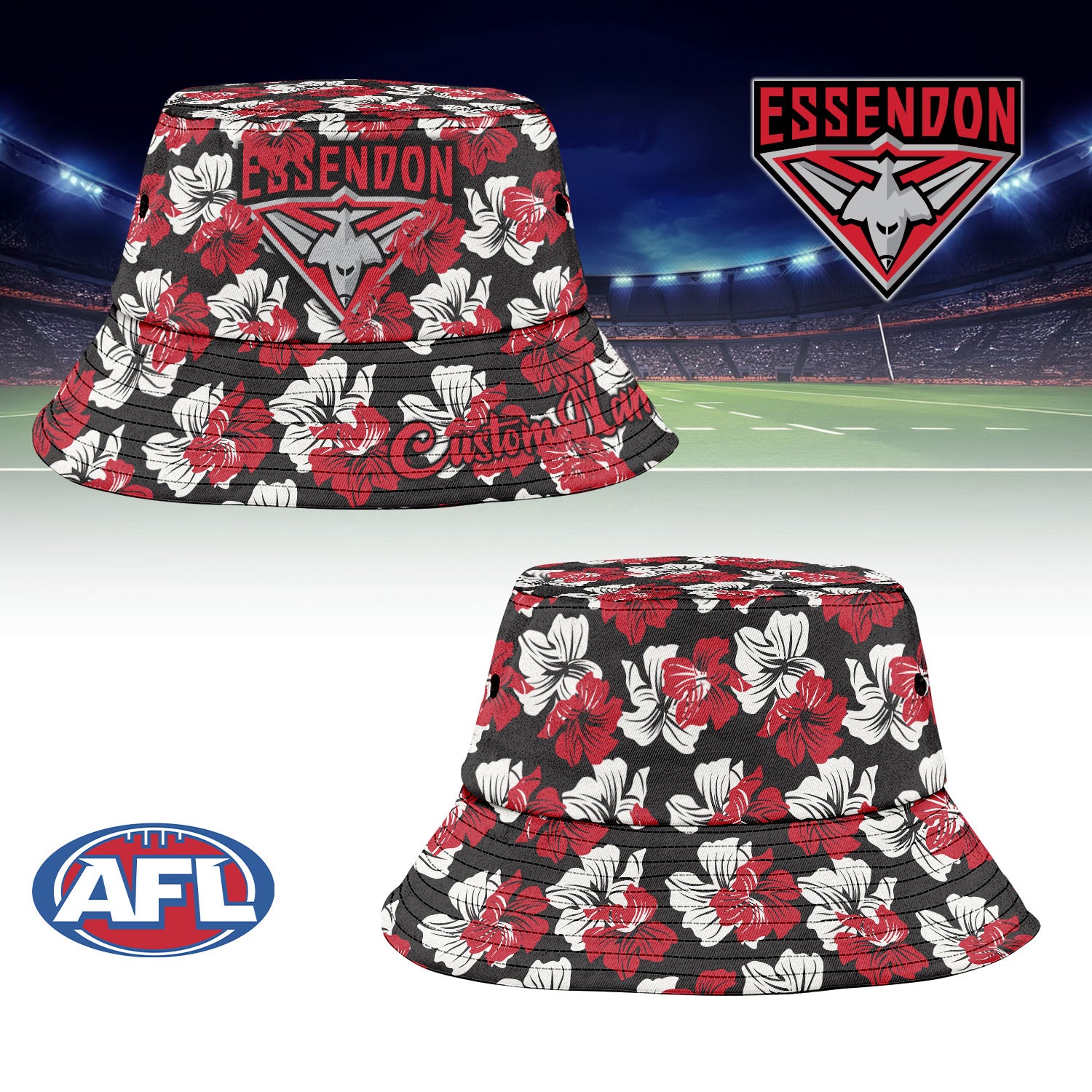ESS Sports Personalized Custom Bucket Hat