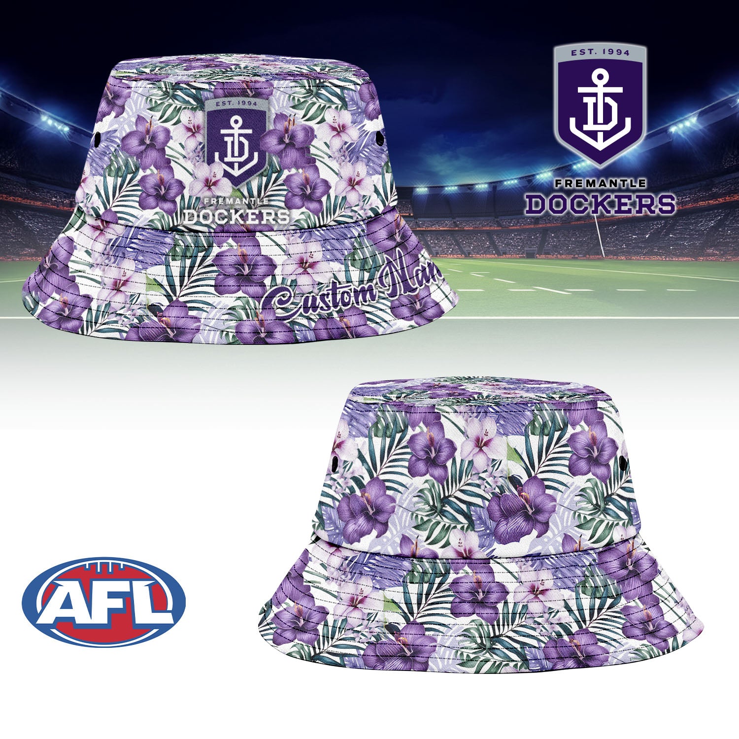 FRE Sports Personalized Custom Bucket Hat