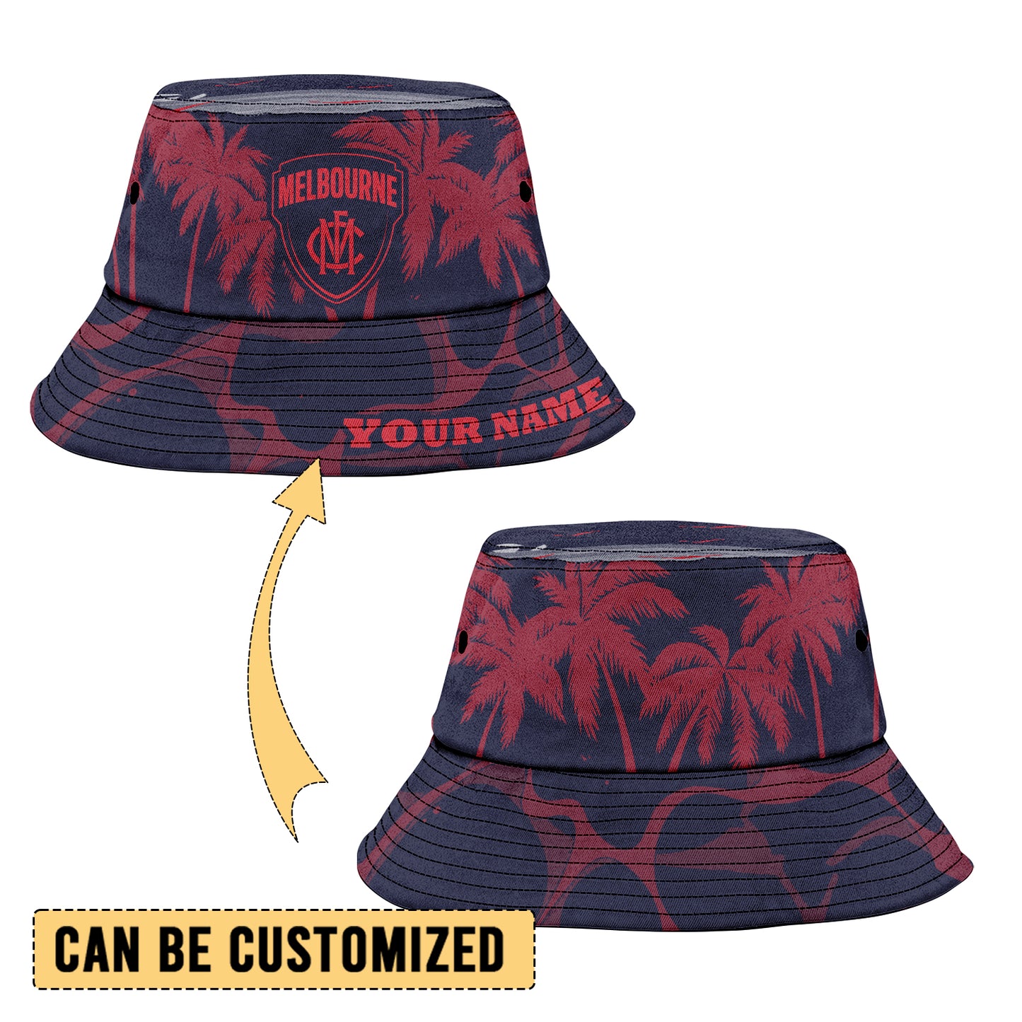 MD Personalized Custom Bucket Hat